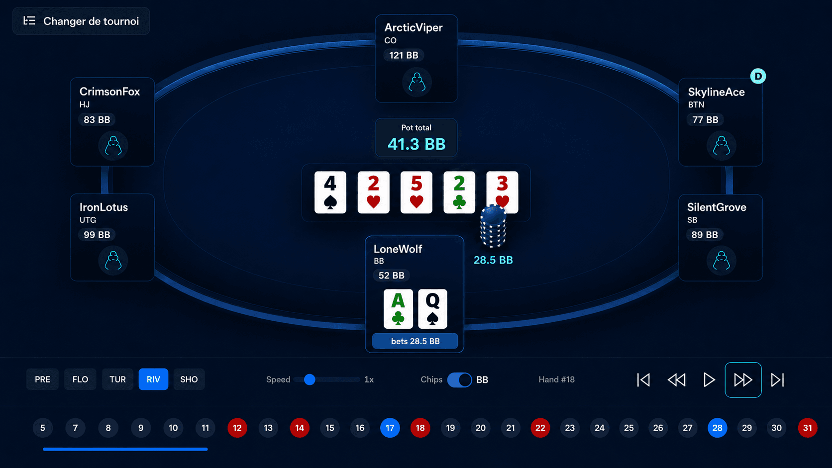 Hand Replayer